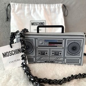 NWT Moschino Boombox bag